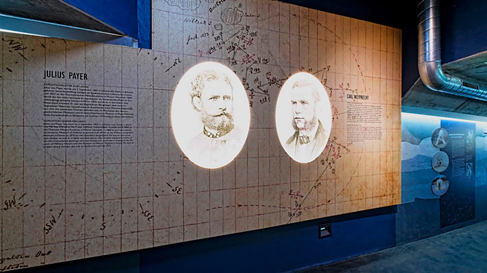 Polardom Schönbrunn Museum Ausstellungsgrafik Foto Jungel Schmid
